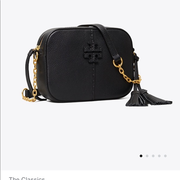 Tory Burch T Monogram Leather Camera Crossbody Bag Literacy Basics